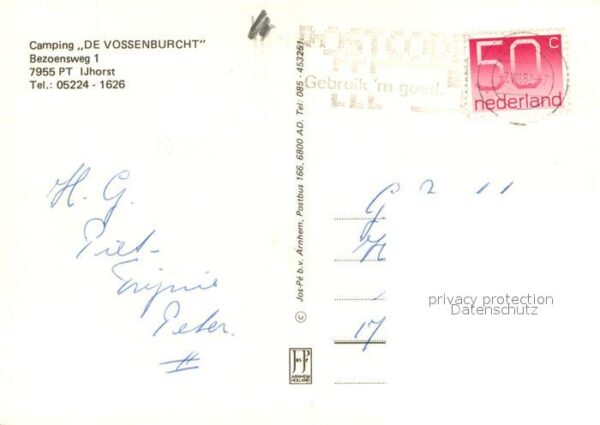 Ijhorst Camping De Vossenburcht Schwimmbad Gast – Bild 2