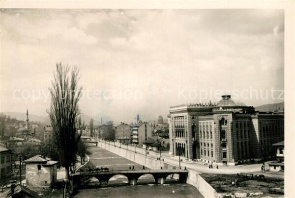Sarajevo Vijecnica Rathaus