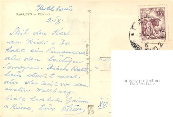Sarajevo Vijecnica Rathaus – Bild 2