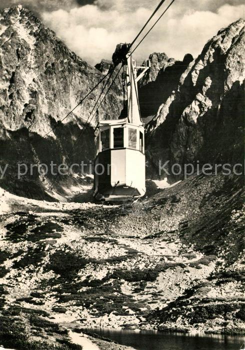 Vysoke Tatry Skalnate pleso Bergbahn