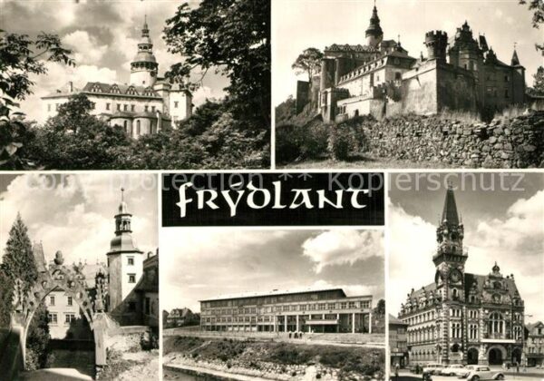 Frydlant Kirche Burg Schloss Rathaus