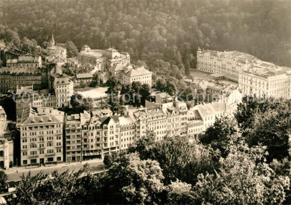 Karlovy Vary Bädervierteil mit Grandhotel Pupp