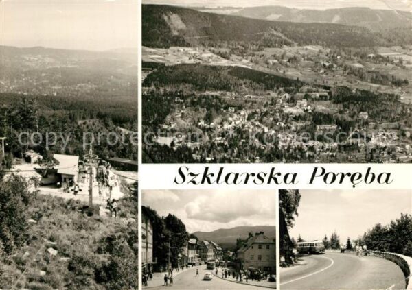Szklarska Poreba Panorama Sessellift Strassenpartie