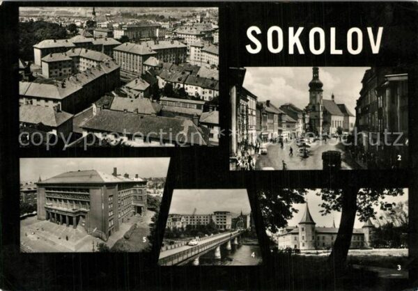 Sokolov Cast Mesta Namesti 9. kvetna Zamek Muze