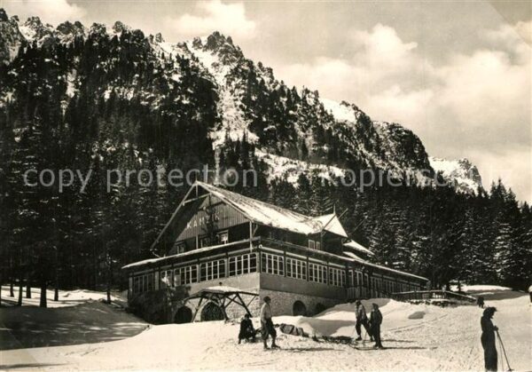 Vysoke Tatry Chata Kamzik Bergbaude Wintersport Hohe