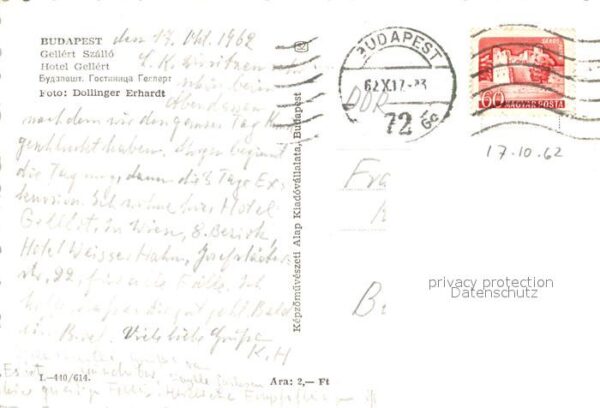 Budapest Gellert Szallo Hotel Gellert – Bild 2
