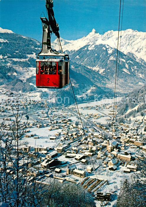 Schruns Vorarlberg Hochjochbahn Bergbahn Blick auf Zimba V