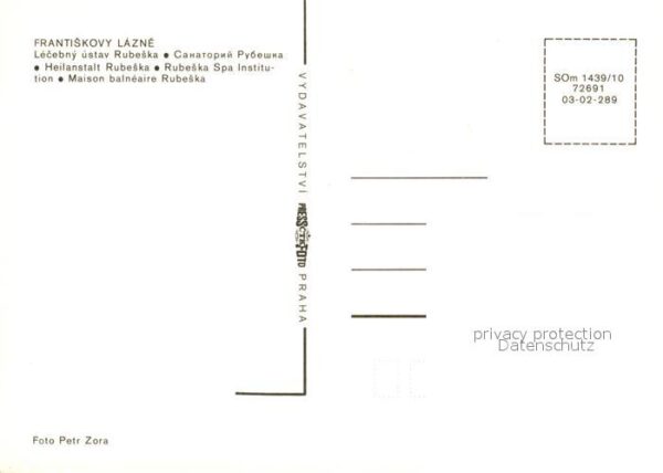 Frantiskovy Lazne Heilanstalt Rubeska – Bild 2