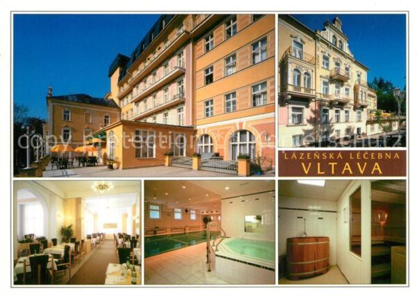 Marianske Lazne Lazenska Lecebna Vltava Kurhotel
