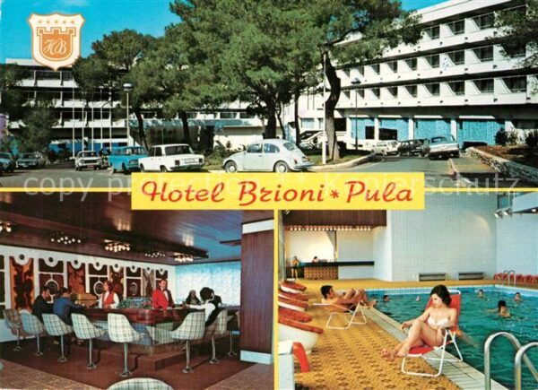Pola Pula Croatia Hotel Brioni Restaurant Bar Hallenbad