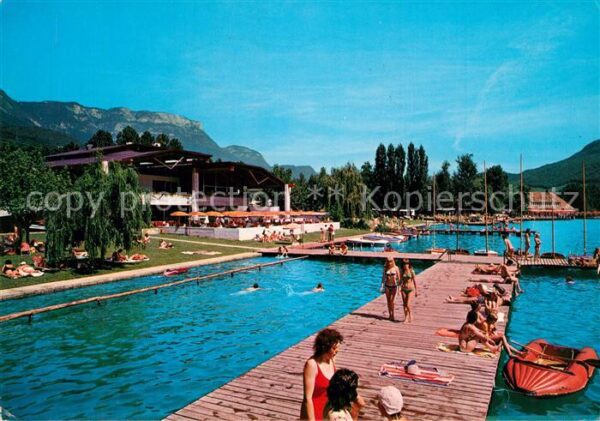 Kalterer See Suedtirol Restaurant Gretl am See Badesteg