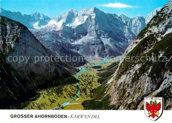 Eng Alm Grosser Ahornboden mit Eiskarspitze Spi