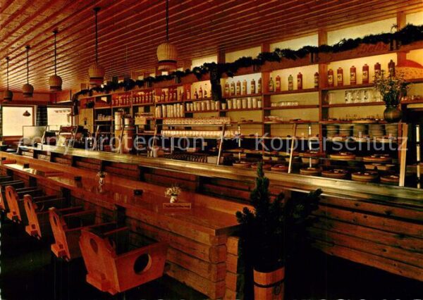 Eng Alm SB Restaurant Rasthütte Theke