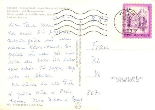 Vassach Villach St Leonhard Neue Heimat mit Leonhard Va – Bild 2