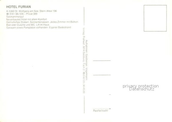 St Wolfgang Salzkammergut Hotel Furian am Wolfgangsee Bootsverlei – Bild 2