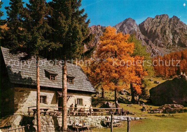 Scena Merano Rifugio Ivigna Ilfingerhütte mit Ilfing