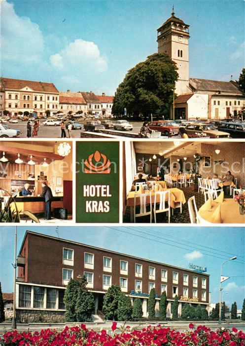 Roznava Hotel Kras Restaurant Platz Kirche