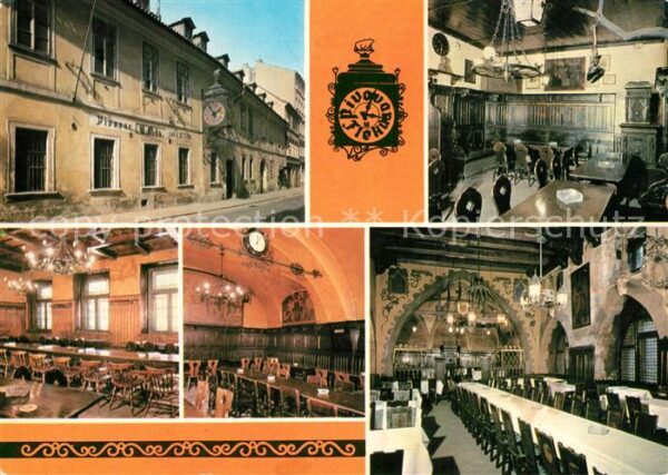 Praha Prahy Prague Pivovar U Flekü Restaurant
