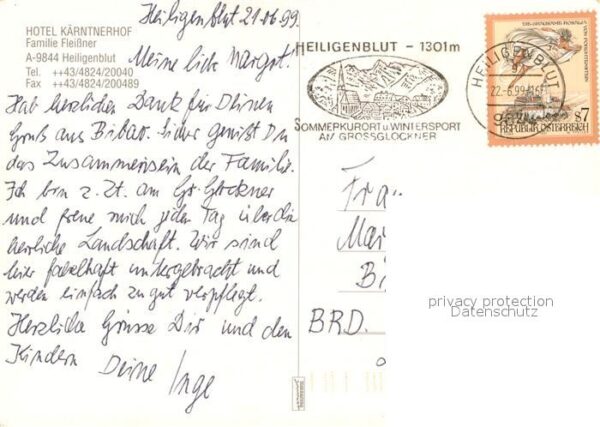 Heiligenblut Kaernten Hotel Kärntnerhof Alpen – Bild 2