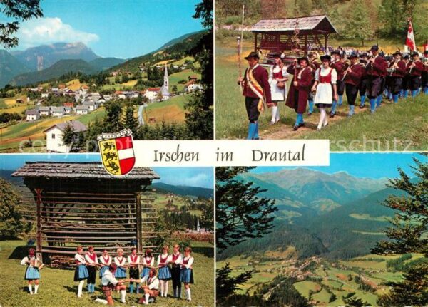 Irschen Kaernten Panorama Drautal Alpen Simmerlach Doblk
