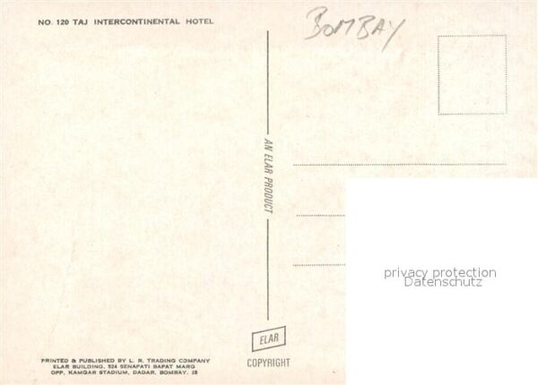 Bombay Mumbai Intercontinental Hotel – Bild 2