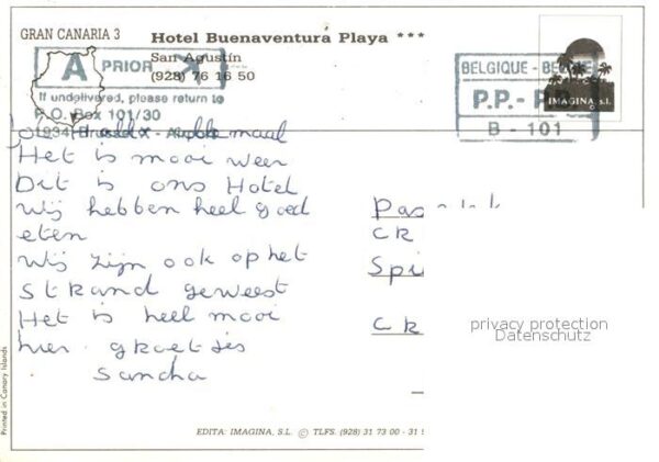 San Agustin Gran Canaria Hotel Buenaventura Playa Piscina – Bild 2
