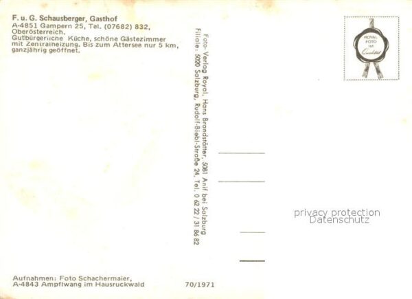 Gampern Gasthof Schausberger – Bild 2