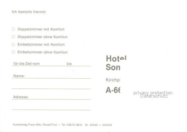 Ehrwald Tirol Hotel Sonnenspitze Blumen Blick zur Kir – Bild 2