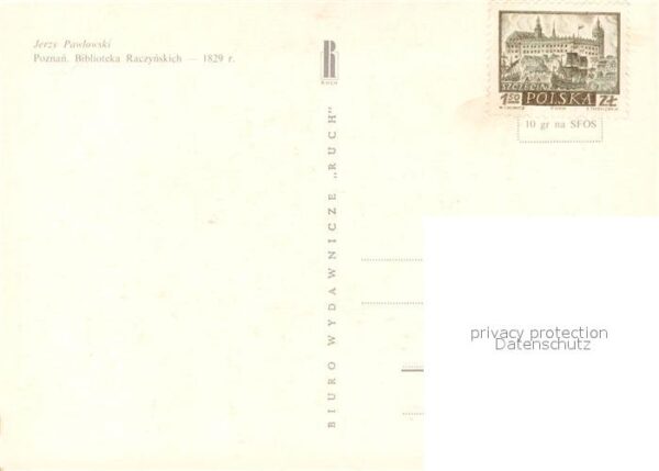 Poznan Posen Biblioteka Raczynskich – Bild 2