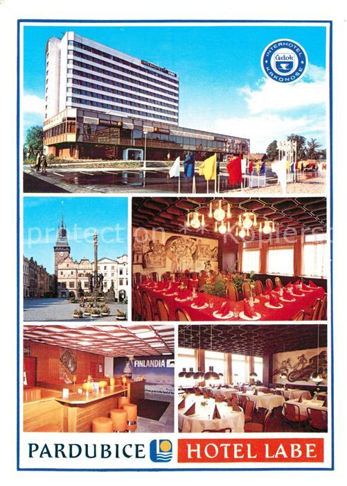 Pardubice Pardubitz Interhotel Krkonose Hotel Labe Restaura