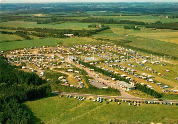 Silkeborg Midtjylland Hesselhus Camping Fliegeraufnahme