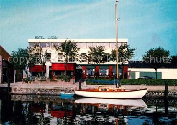 Middelharnis Hotel Cafe Restaurant Jacobi Segelboot