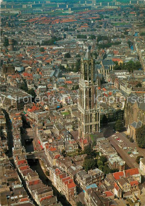 Utrecht Dom luchtopname