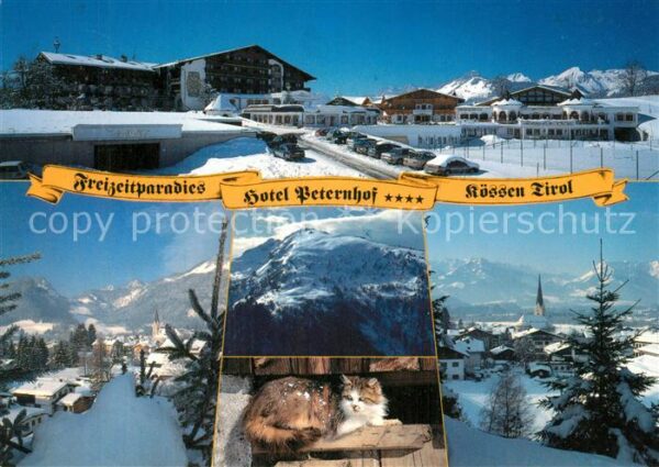 Koessen Tirol Freizeitparadies Hotel Peternhof Winter