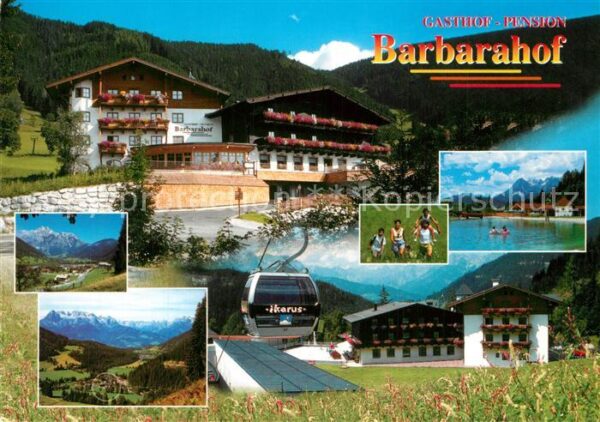 Werfenweng Gasthof Pension Barbarahof Bergbahn Lan