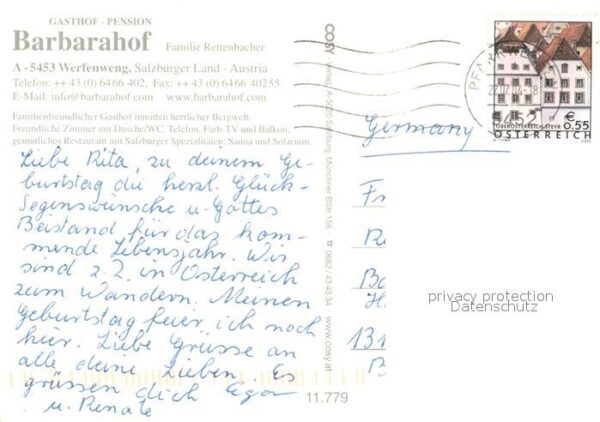 Werfenweng Gasthof Pension Barbarahof Bergbahn Lan – Bild 2