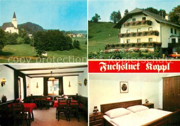 Koppl Gästehaus Pension Fuchsluck Ortsansicht