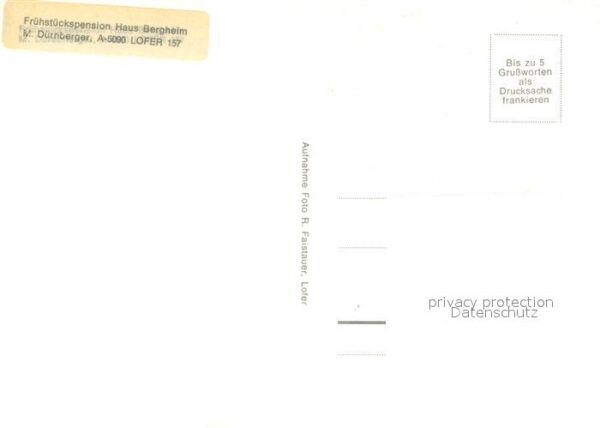 Lofer Pension Haus Bergheim – Bild 2