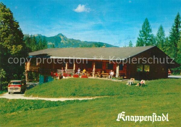 Lofer Restaurant Knappenstadt Blick gegen Son