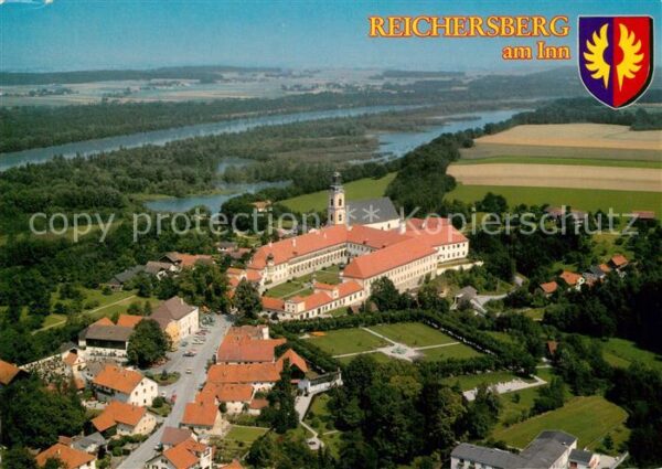 Reichersberg Inn Fliegeraufnahme