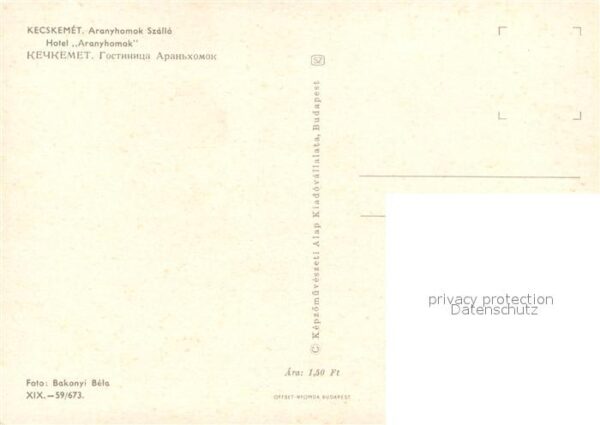 Kecskemet Hotel Aranyhamok – Bild 2
