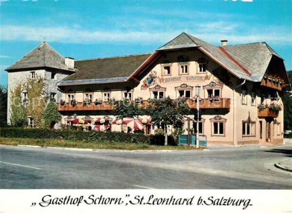 St Leonhard Salzburg Gasthof Schorn