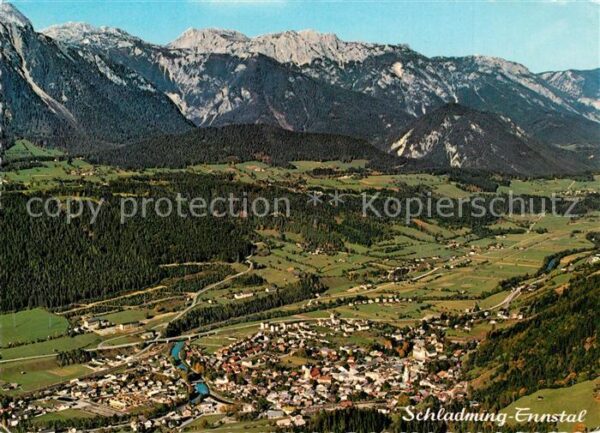 Schladming Obersteiermark Fliegeraufnahme