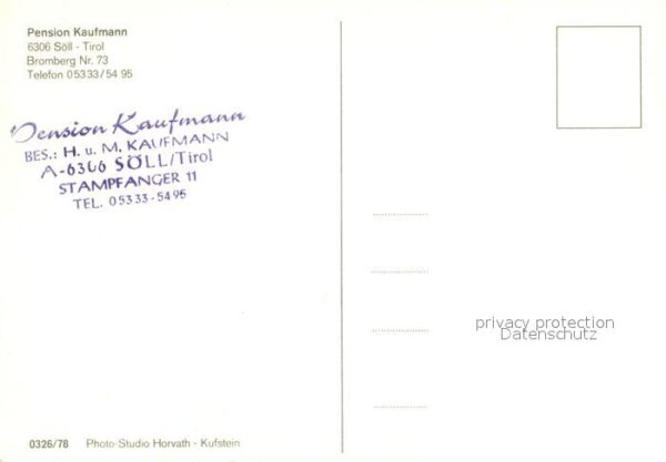 Soell Tirol Pension Kaufmann – Bild 2