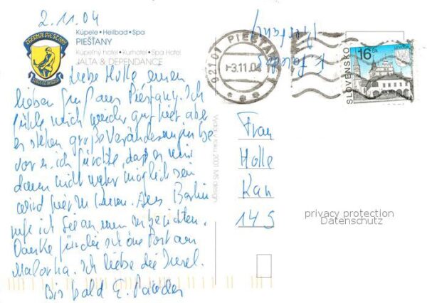 Kupele Piestany Hotel Jalta & Dependance – Bild 2
