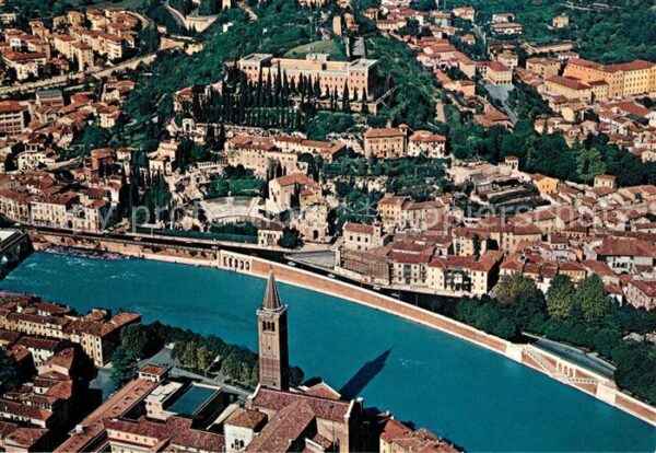 Verona Veneto Fliegeraufnahme
