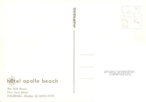 Faliraki Rhodos Hotel Apollo Beach – Bild 2