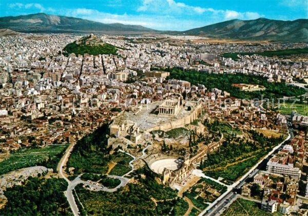 Athenes Athen Fliegeraufnahme