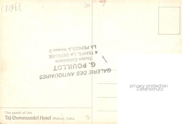Madras Tamil Nadu Taj Coromandel Hotel – Bild 2
