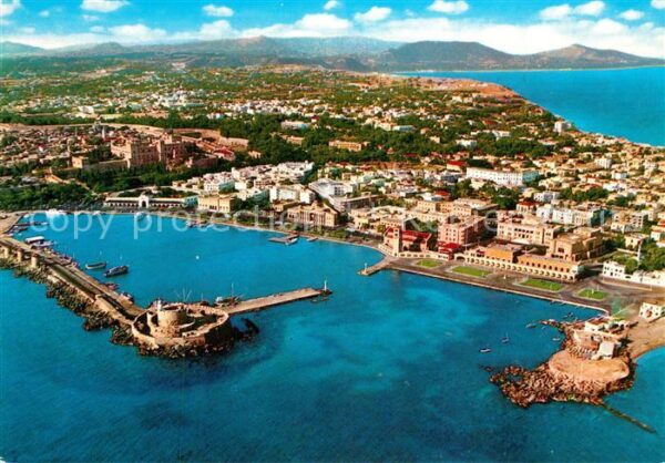 Rhodes Rhodos Greece Fliegeraufnahme
